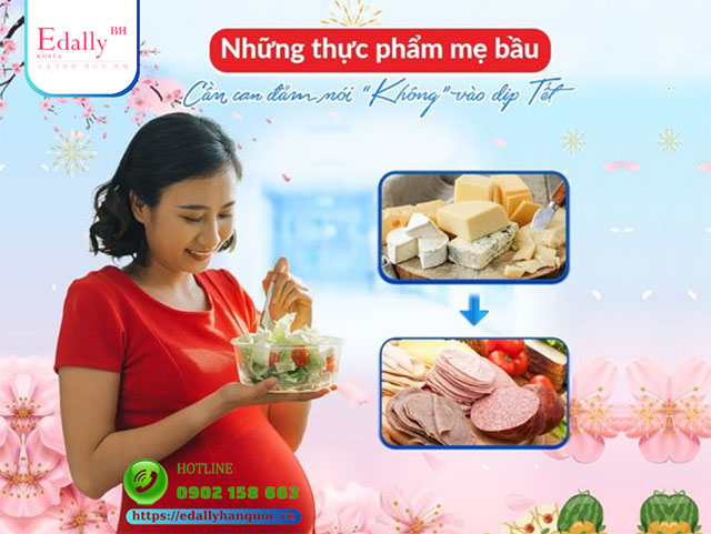 Những thực phẩm mẹ bầu cần can đảm nói không vào dịp lễ Tết