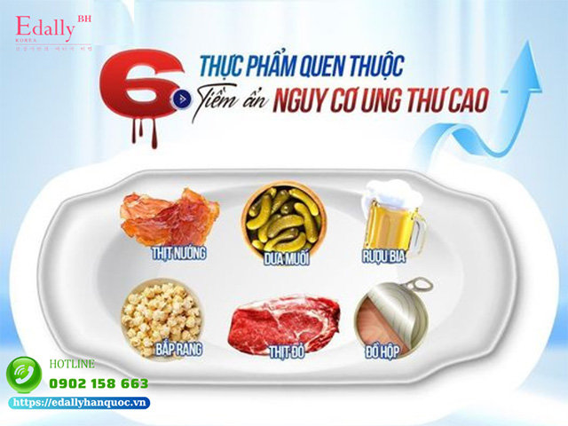 Các loại thực phẩm quen thuộc tiềm ẩn nguy cơ gây ung thư cao