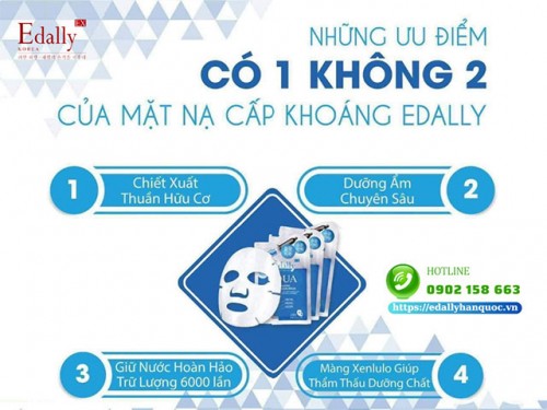 Vì Sao Phải Dùng Mặt Nạ Cung Cấp Khoáng Chất Edally EX?