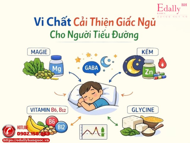 Những vi chất cần thiết cho người bệnh tiểu đường để cải thiện giấc ngủ