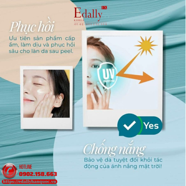 Những việc nên làm sau liệu trình peel da Những việc nên làm sau liệu trình peel da