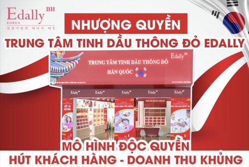 Nhượng Quyền Trung Tâm Tinh Dầu Thông Đỏ Hàn Quốc Edally BH