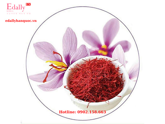 Saffron với những công dụng thần thánh có trong Mỹ phẩm Edally EX Hàn Quốc