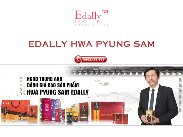 Nhân sâm Hàn Quốc Edally Hwa Pyung Sam nhập khẩu chính hãng