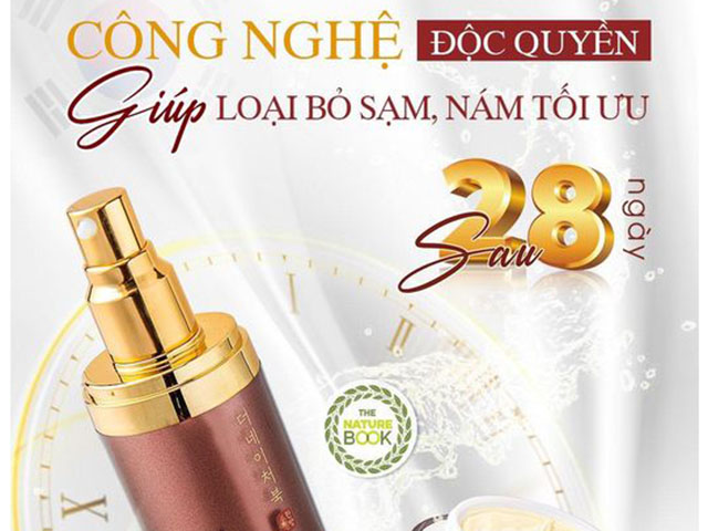 Nước hoa hồng dưỡng trắng ngừa nám da The Nature Book Hàn Quốc