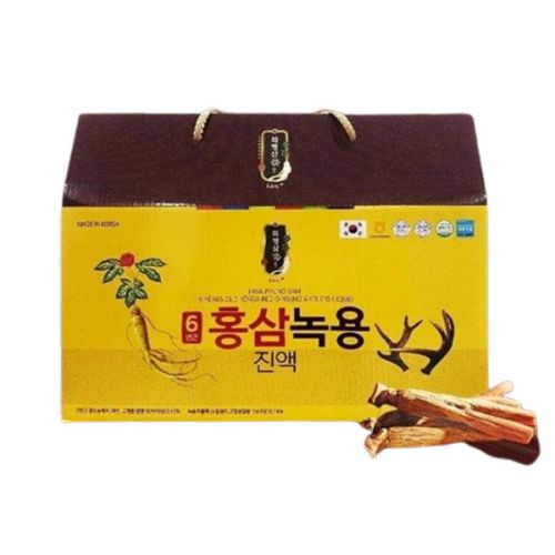 Nước Hồng Sâm Nhung Hươu Edally Hwa Pyung Sam 6 Year Old Korea Red Ginseng Antilers Liquit