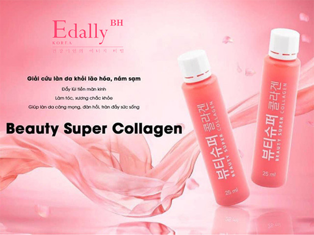 Tác dụng của Nước Uống Beauty Super Collagen Edally Hàn Quốc nhập khẩu, chính hãng