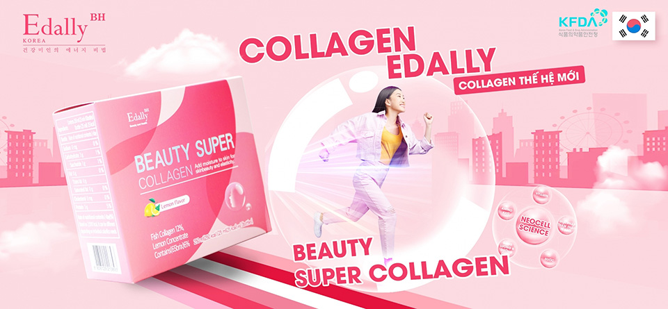 Nước Uống Beauty Super Collagen Edally