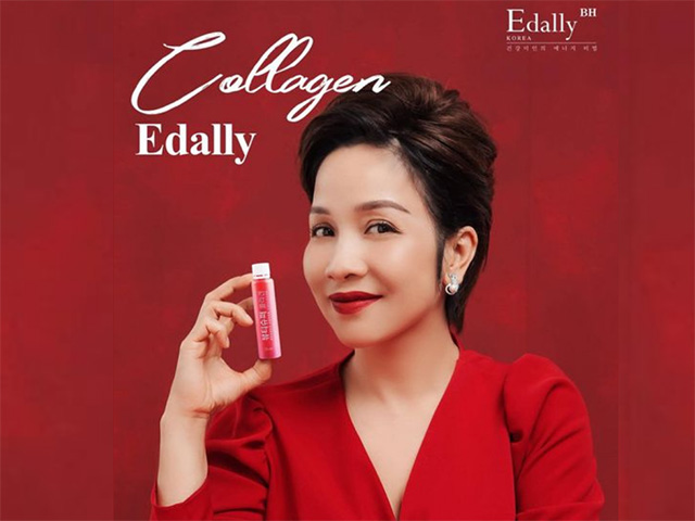 Nước Uống Beauty Super Collagen Edally Hàn Quốc được Diva Mỹ Linh tin tưởng sử dụng và khuyên dùng