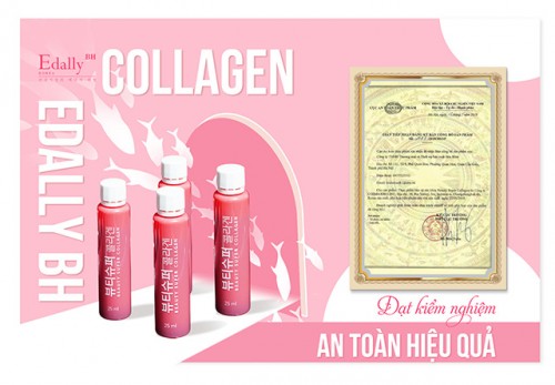 Nước Uống Beauty Super Collagen Edally BH - Hành Trình Chinh Phục Niềm Tin