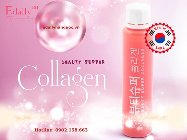 Một lọ 25ml Nước Uống Beauty Super Collagen Edally sẽ cung cấp đủ lượng Vitamin C cần thiết cho cơ thể trong một ngày