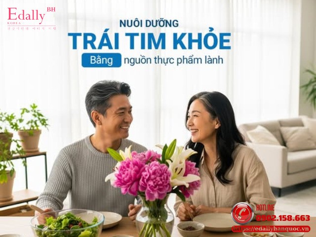 Nuôi dưỡng trái tim khỏe mạnh bằng nguồn thực phẩm lành mạnh