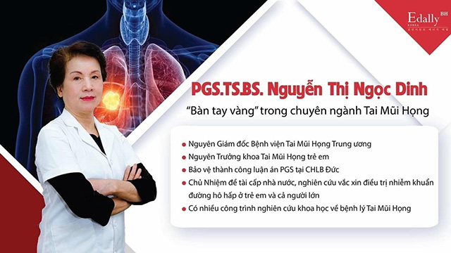 Chuyên gia về hố hấp, bệnh hen suyễn - PGS.TS.BS Nguyễn Thị Ngọc Dinh 
