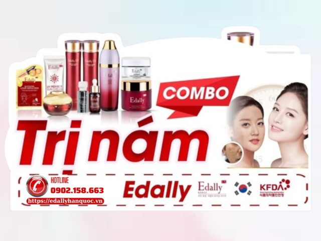 Phác đồ chăm sóc và điều trị nám da Edally EX Hàn Quốc