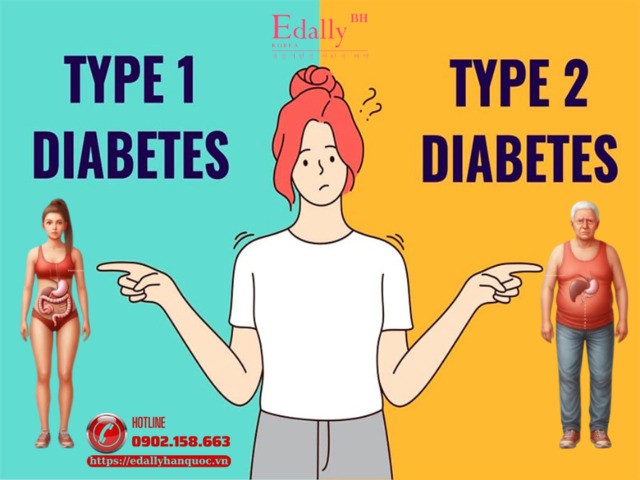 Phân biệt đái tháo đường type 1 và type 2 bằng cách nào?