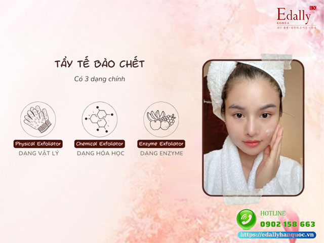 Phân loại tẩy tế bào da chết