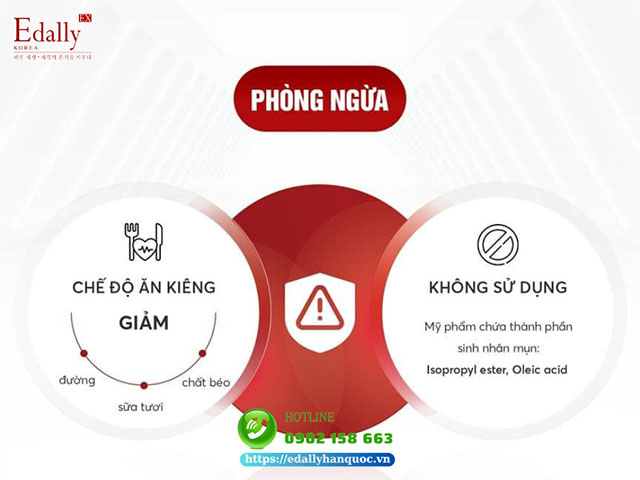 Nguyên tắc phòng ngừa khi điều trị mụn trứng cá