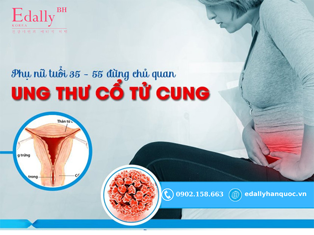 Phụ nữ tuổi 35 - 55 đừng chủ quan với bệnh ung thư cổ tử cung