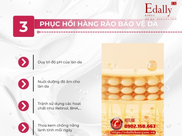 Cách phục hồi hàng rào bảo vệ da