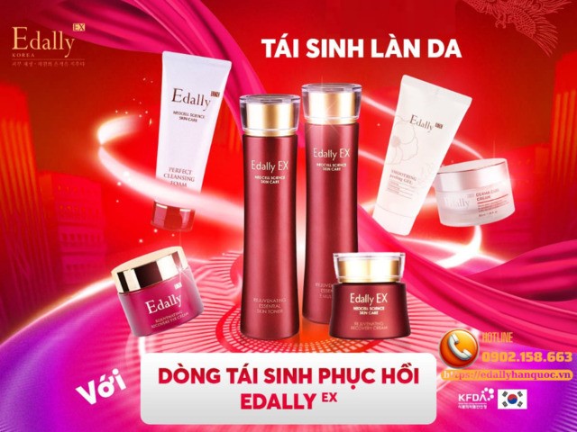 Dòng tái sinh phục hồi Edally EX - Bí quyết tái tạo, phục hồi làn da bị tổn thương