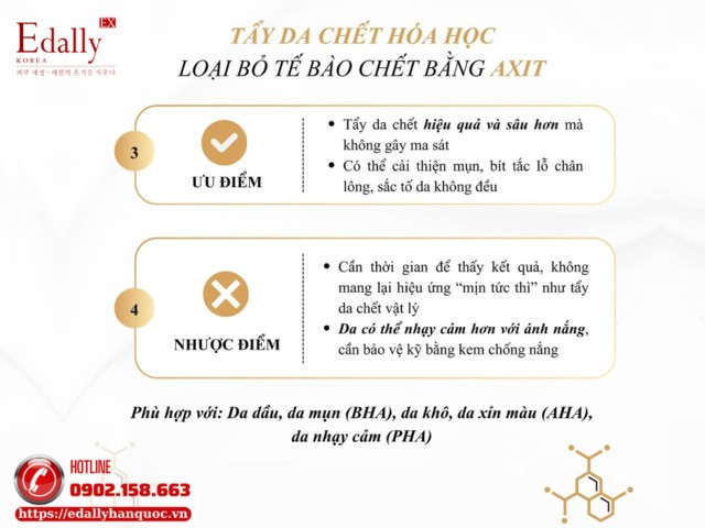 Khi nào nên chọn phương pháp Tẩy da chết hóa học?