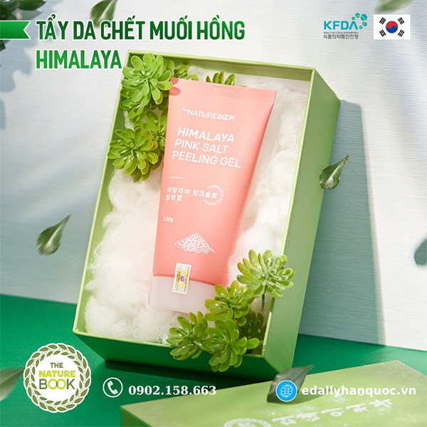 Món quà tặng 8/3 - Gel tẩy da chết muối hồng Himalaya The Nature Book