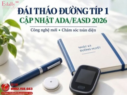 Quản Lý Đái Tháo Đường Típ 1 Ở Người Trưởng Thành Theo ADA/EASD 2026
