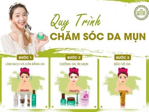 Quy Trình Chăm Sóc Làn Da Mụn Chuẩn Hàn Quốc