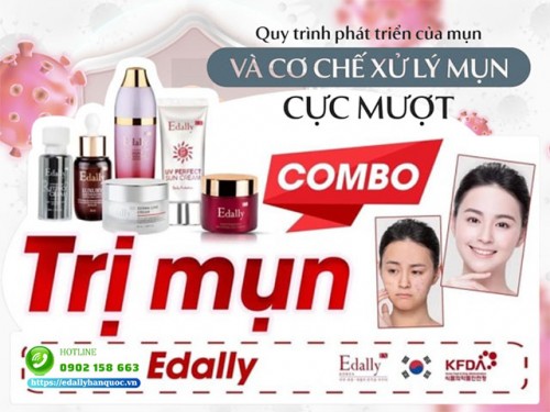 Quy Trình Phát Triển Của Mụn Và Cơ Chế Xử Lý Mụn Cực Mượt Từ Mỹ Phẩm Edally EX Hàn Quốc