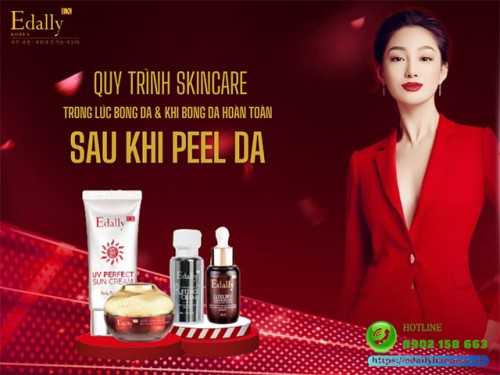 Quy Trình Skincare Trong Lúc Bong Da Và Khi Bong Da Hoàn Toàn Sau Khi Peel Da