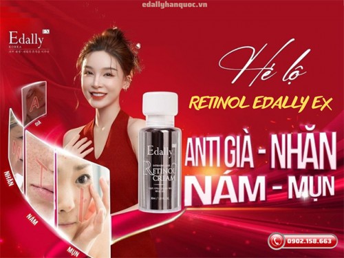 Kem Retinol Edally EX - Chất Phép Thuật Cho Làn Da Căng Bóng