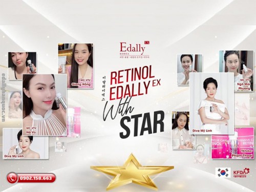 Kem Retinol Edally EX With Star