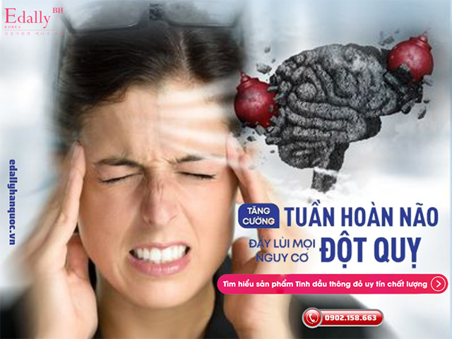 Rối loạn tuần hoàn não có thể gây teo não, đột quỵ