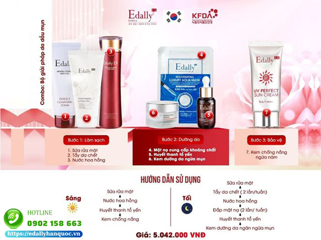 Routine Chăm Sóc Da Dầu Mụn Ngày Hè