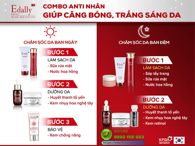 Routine skincare kết hợp sử dụng Retinol vào mùa hè