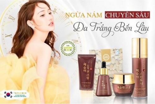 Routine Skincare Trị Nám Da Mặt Chuẩn Hàn Quốc