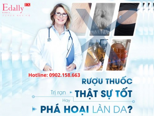 Rượu Thuốc Trị Mụn Tái Tạo Da Thần Thánh Nguy Hiểm Thế Nào?