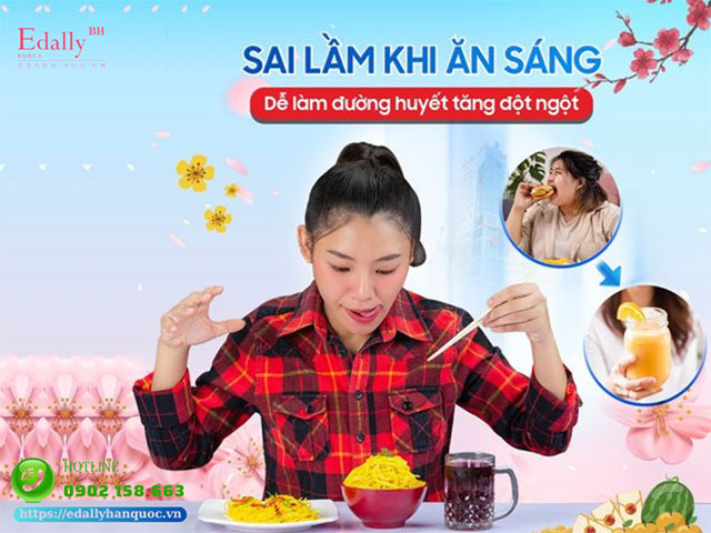 Sai lầm khi ăn sáng dễ làm đường huyết tăng đột ngột