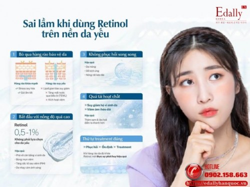 Sai Lầm Khi Dùng Retinol Trên Nền Da Yếu - Vì Sao Càng Dùng Càng Tệ?