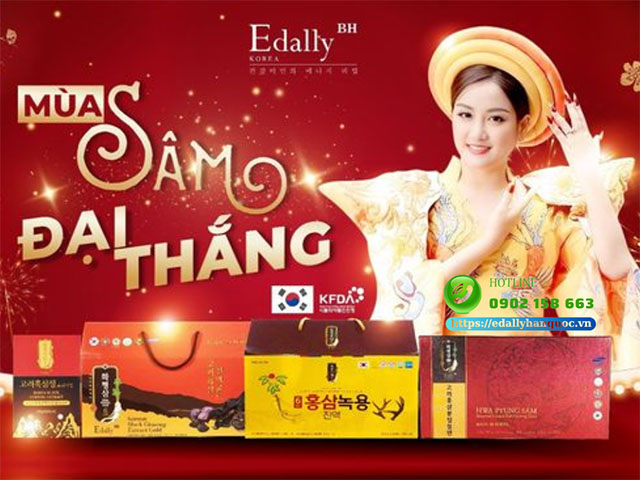 Sâm Edally Hwa Pyung Sam Hàn Quốc nhập khẩu chính hãng