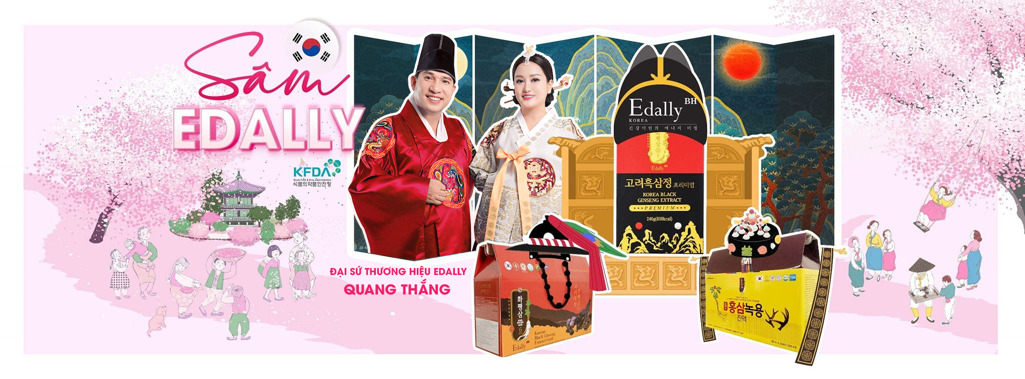 Sâm Edally Hwa Pyung Sam Hàn Quốc Chính Hãng