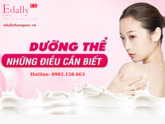 Sản phẩm dưỡng thể - Những điều cần biết