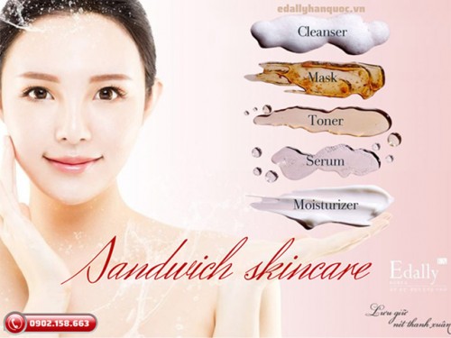 Phương Pháp Sandwich Skincare - Phương Pháp Kẹp Ẩm