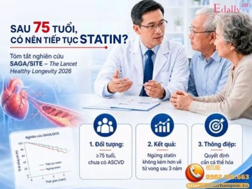 Có Nên Ngừng Statin Ở Người Từ 75 Tuổi Trở Lên? 