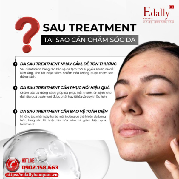 Da sau treatment: Vì sao cần phải được chăm sóc đặc biệt?