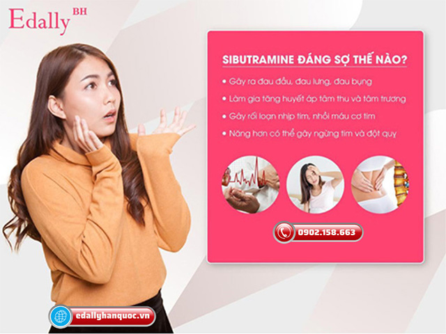 Sibutramine trong các sản phẩm giảm cân cấp tốc đáng sợ thế nào?