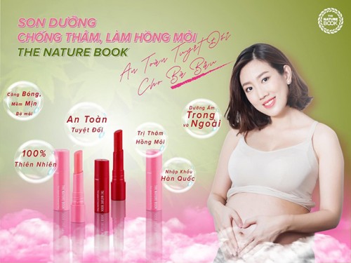 Tại Sao Bà Bầu Nên Chọn Son Dưỡng Môi  Trị Thâm The Nature Book?