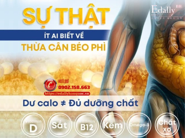 Sự thật ít ai biết về thừa cân béo phì: Bên ngoài thừa - bên trong thiếu