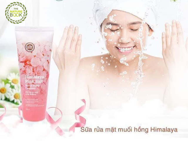 Sữa rửa mặt muối hồng Himalaya The Nature Book Hàn Quốc