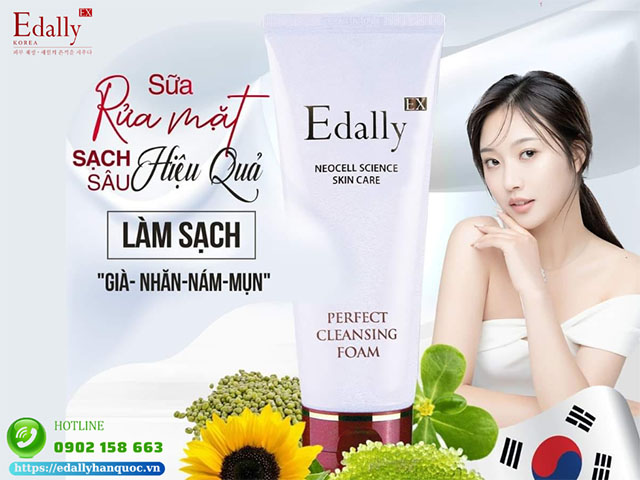 Sữa rửa mặt sạch sâu Edally EX Hàn Quốc - Bí quyết sạch sâu, sạch chuẩn cho làn da dầu mụn